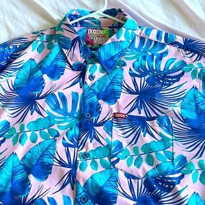 DIXXON 3XL button up party shirt